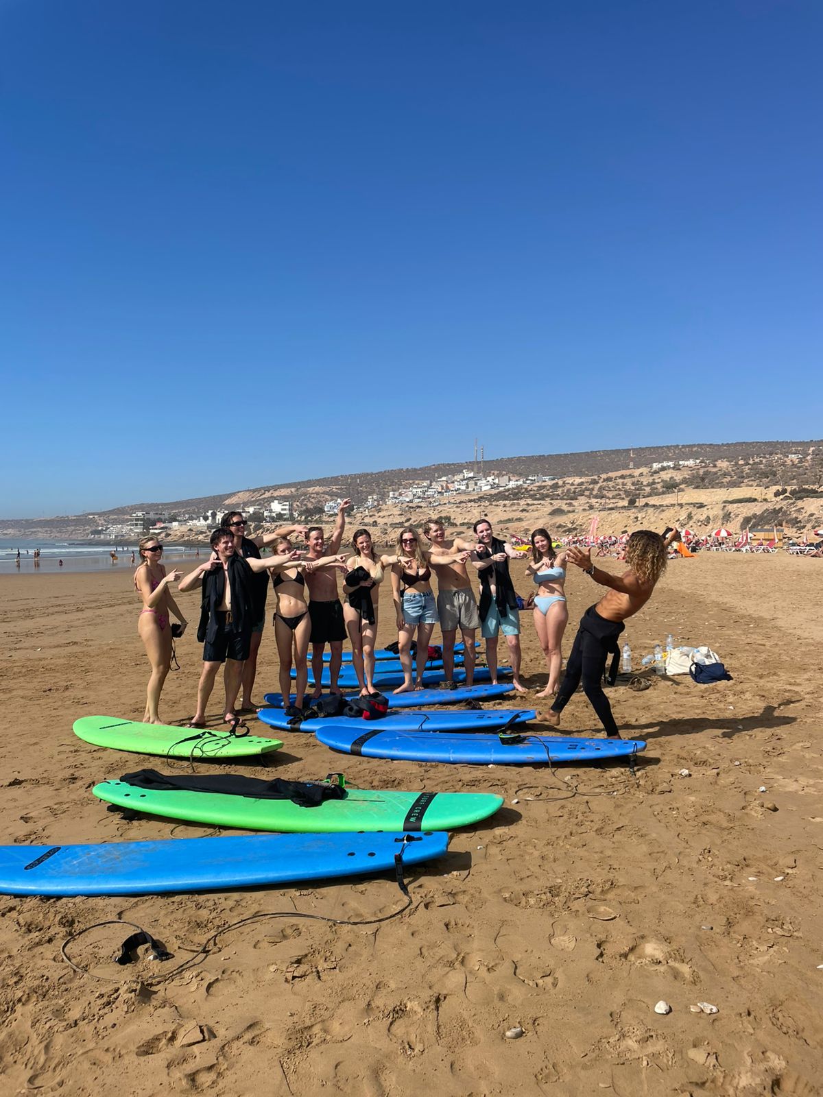 Taghazout Strand und Dorf