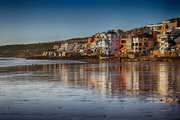 Surfcamp Unterkunft Außenbereich